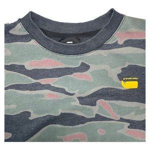 G-Star RAW Camouflage Sweater - M